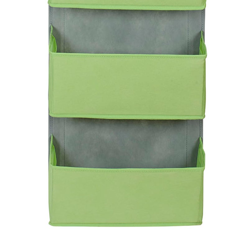 Household Essentials 2167-1 Over-the- Over-the-Door Organizer, Green - Image 3